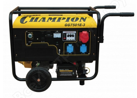 Генератор CHAMPION GG7501E-3 бензиновый