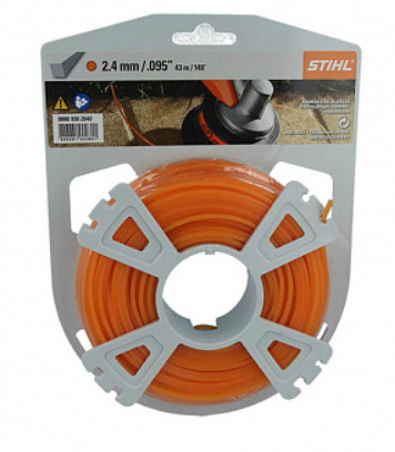 Корд STIHL 2.4мм. 43м. круглый триммерный 0000-930-2339