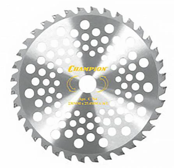 Нож CHAMPION 40/255/25,4 с зубцами из твердого сплава (SRM-330ES/SRM-350ES,4605), C5107