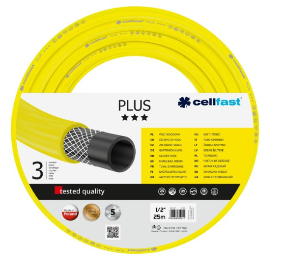 Шланг Cellfast PLUS 3/4" 25м. садовый 10-220